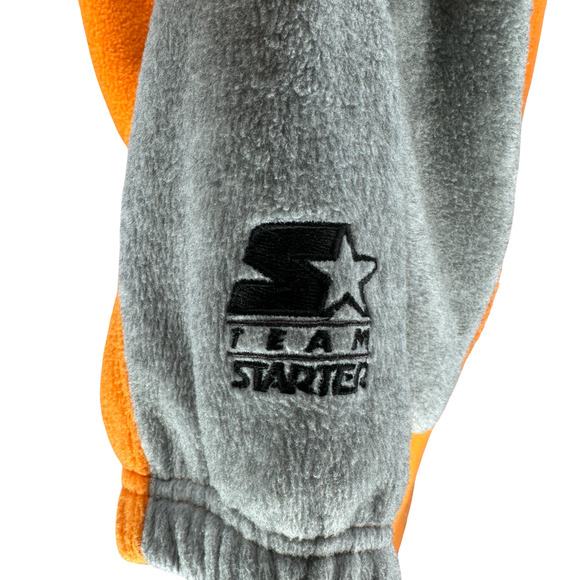 Vintage Starter Team Tennessee Volunteers Vols Fleece Jacket Mens XL Orange Gray - Picture 4 of 13